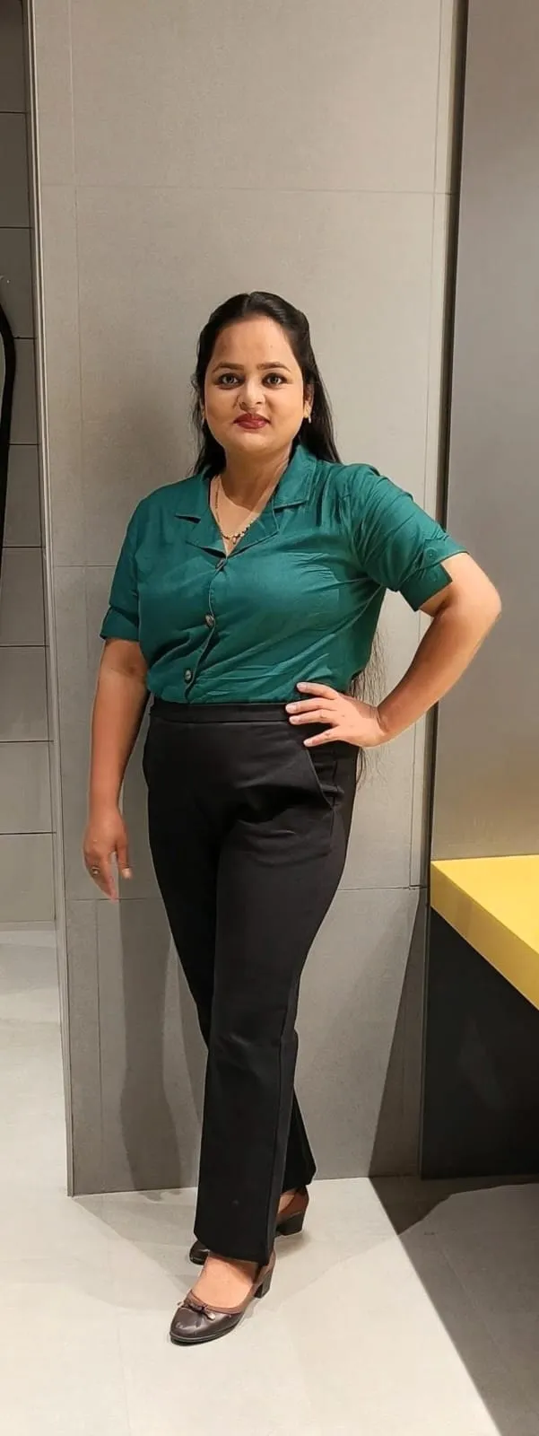 Urvashi before starting the plan